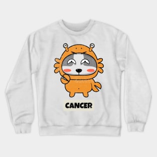 Funny Zodiac Baby Cancer Crewneck Sweatshirt